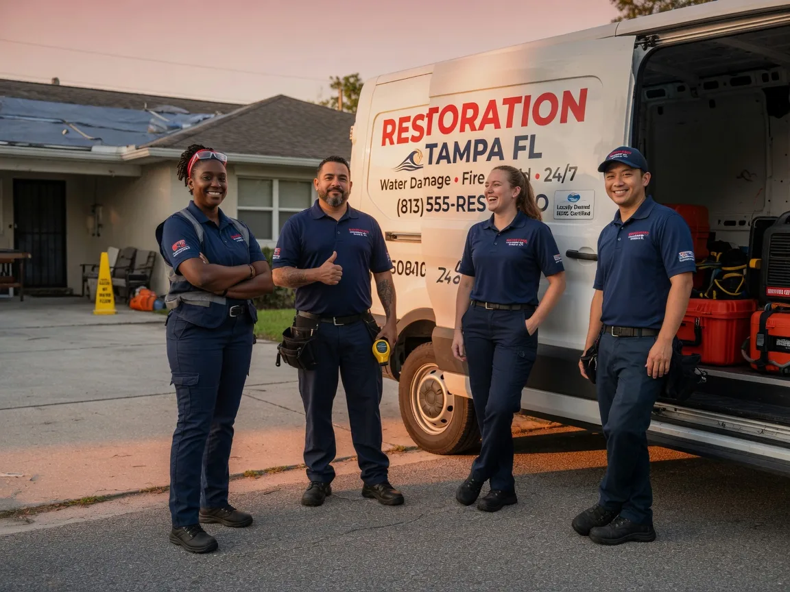 Water Damage Restoration company in Lawtell, LA
